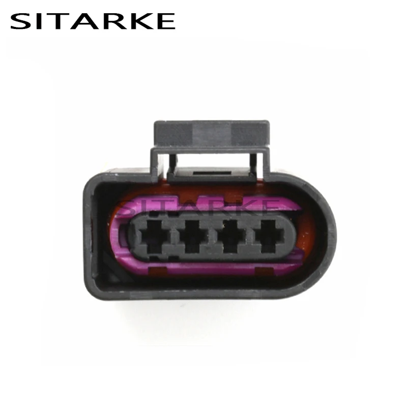 5 Sets 4 Pin 3.5 Series Female Automotive Electrical Wiring Connector 4D0 971 994 4D0971994 For VW Audi