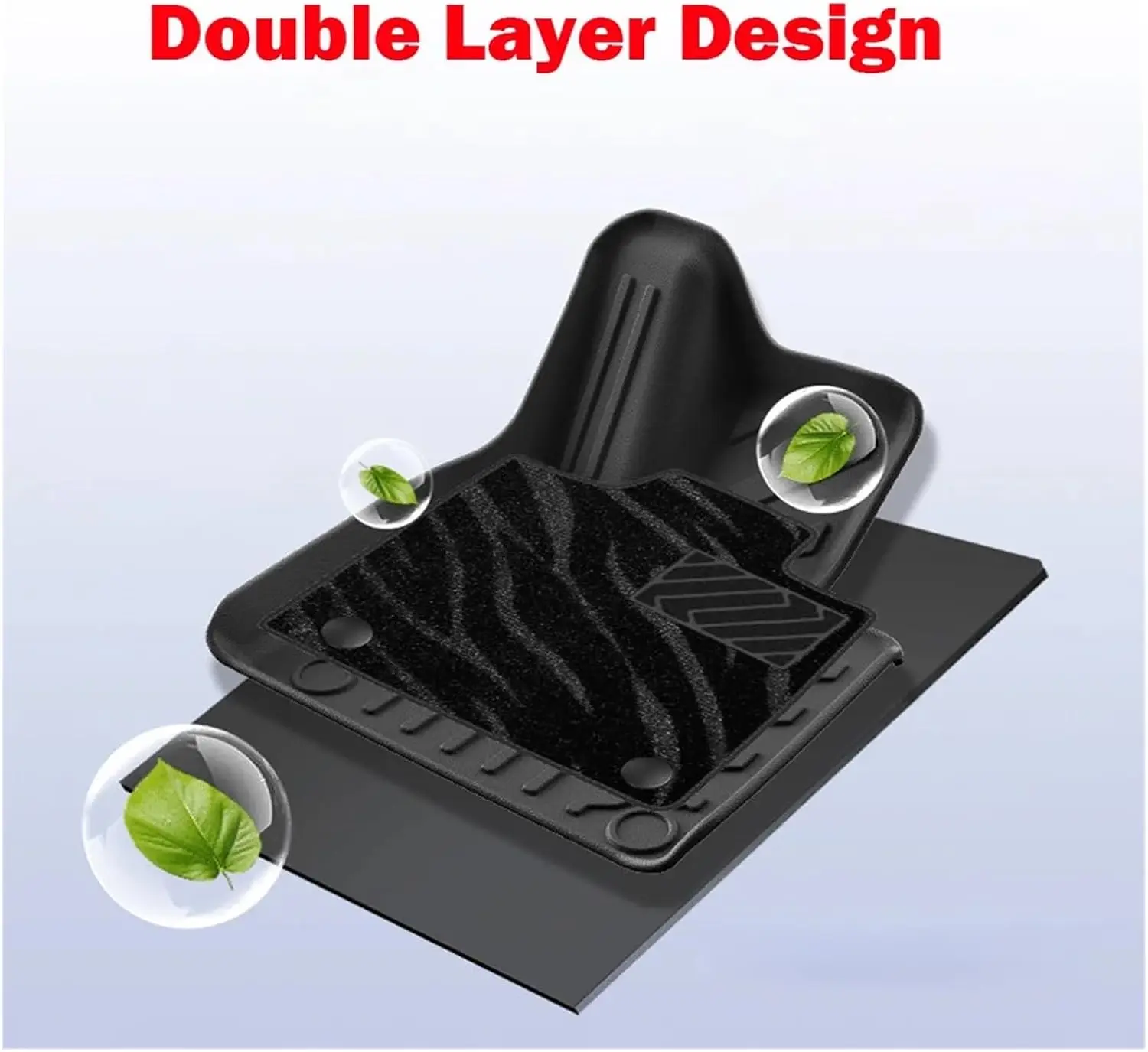 ل VW ID.4 CROZZ 2021-2025 2026 الحصير سيارة الجذع الحصير جميع الأحوال الجوية مقاوم للماء المضادة للانزلاق الجبهة الخلفية البضائع بطانة منصات القدم LHD #6