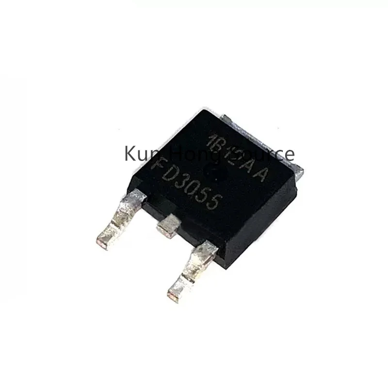INTESL FET MOSFET TO-252, RFD3055SM9A, 60V 12A, 53W, 정품, 신제품, 1 개
