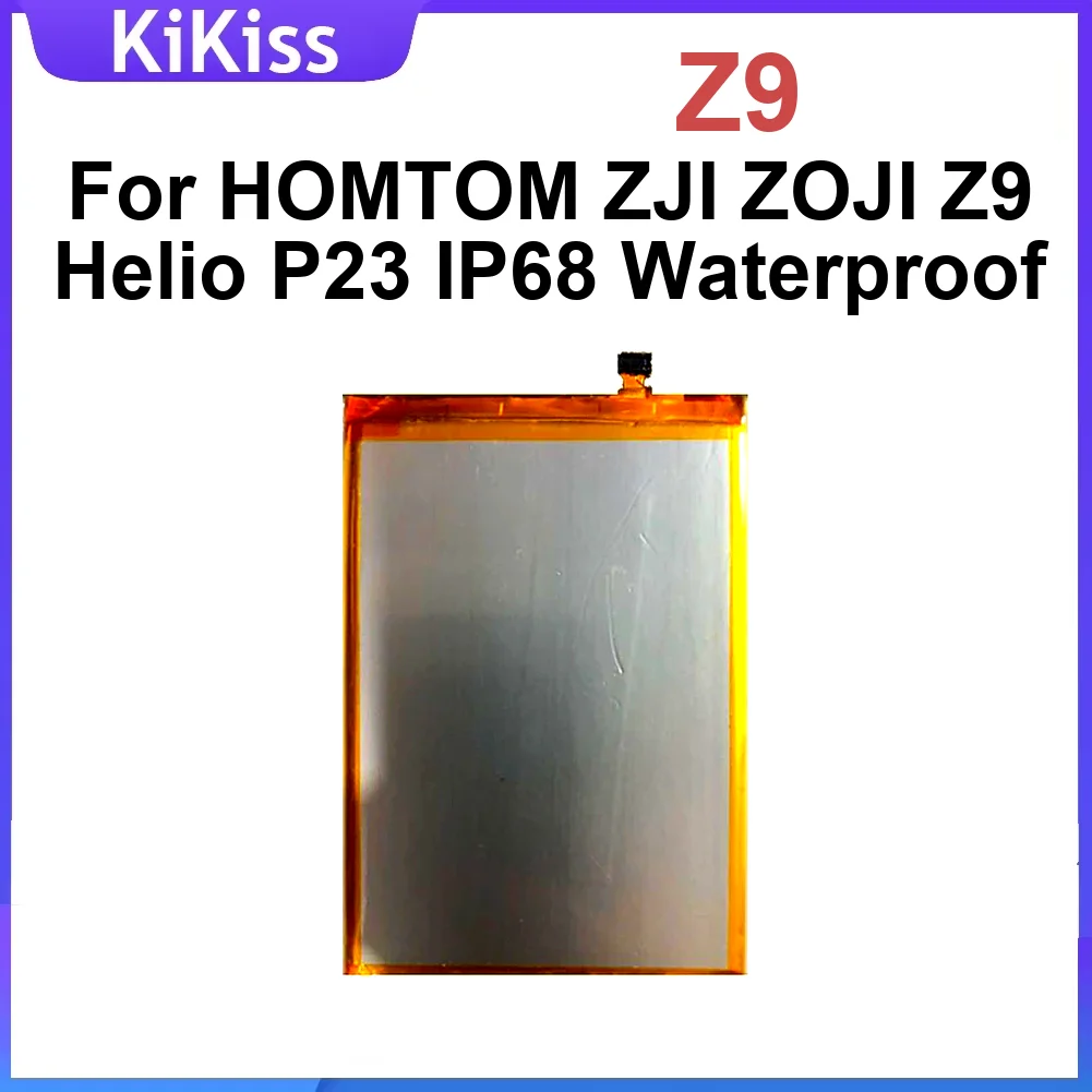 Z9 Batteries For HOMTOM ZJI ZOJI Helio P23 IP68 Waterproof 5500Mah Replacement Mobile Phone Battery