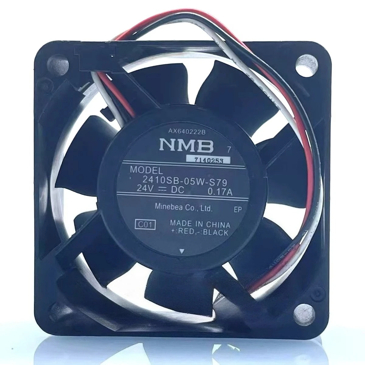 

2410SB-04W-B40 2410SB-04W-B79 NMB Server Cooling Fan NMB-MAT Inverter Axial flow Fan Radiator 12VDC 6025 6CM 60x60x25mm