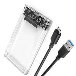 Harddisk Boxs USB 3.1 to SATA III Hard Disk Case 2.5 Inch HDD SSD Shell External Enclosure Hard Drive Disk Box External HDD Case