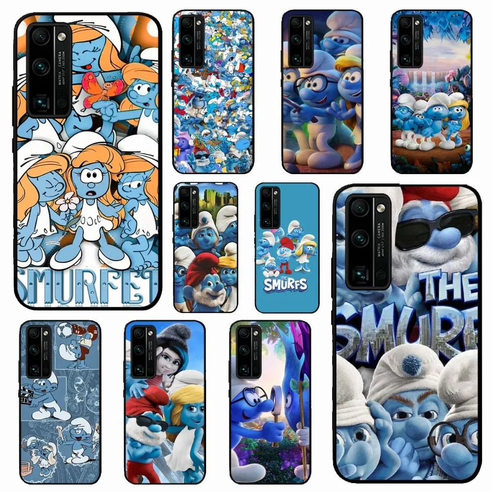 cartoon The S-Smurfs Anime Movie Phone Case For Huawei Honor 10 lite 9 20 7A pro 9X pro 30 pro 50 pro 60 pro 70 pro plus