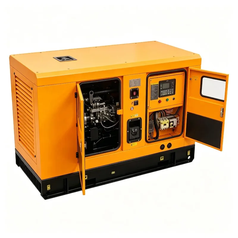 15kva 20kva Diesel Generator Set Three Phase Automatic Industrial Genset Heavy Machinery Matching Construction Power