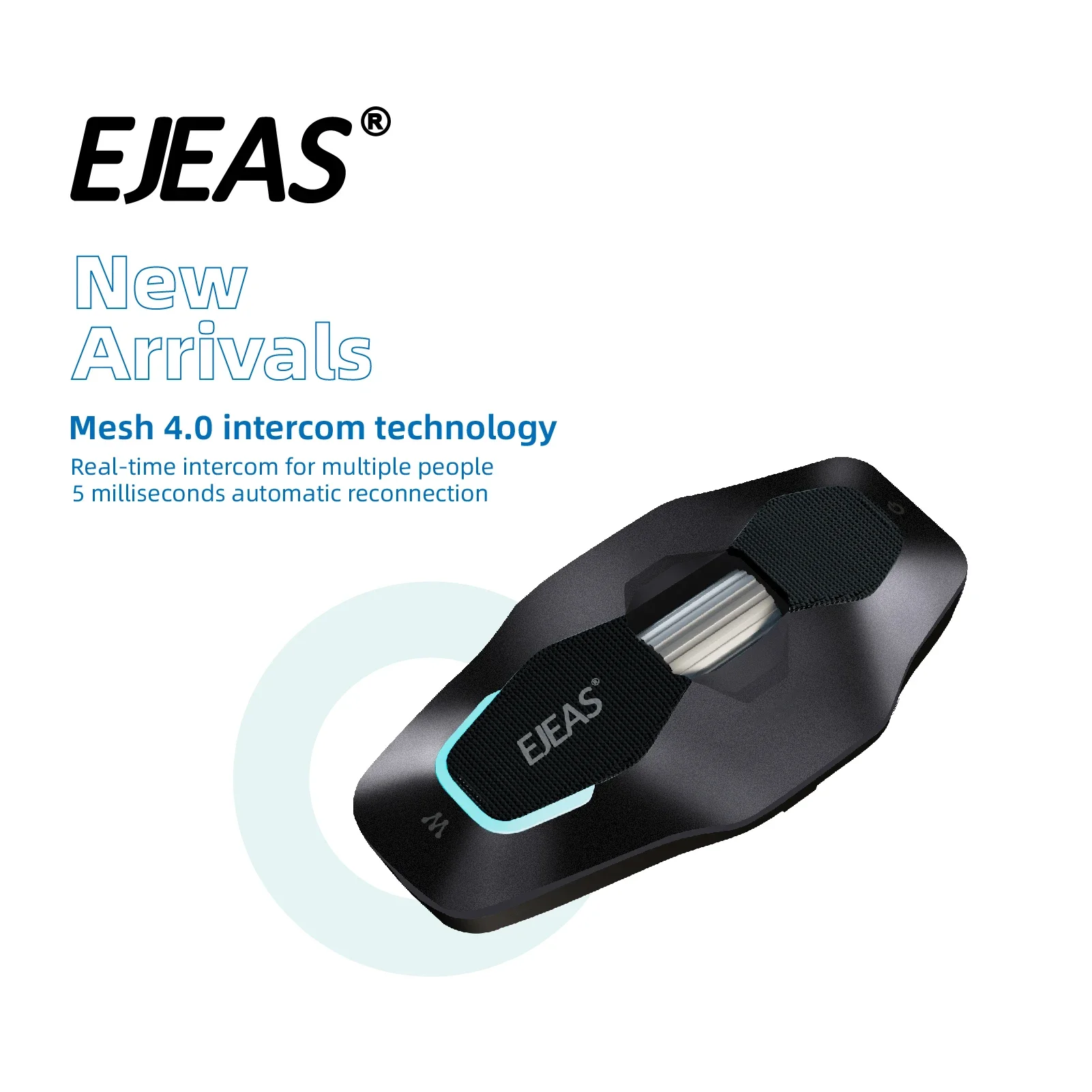 

EJEAS Motorcycle Intercom X10 Connector Intercomunicador bluetooth Mesh Moto Helmet Intercom for Motorcycle