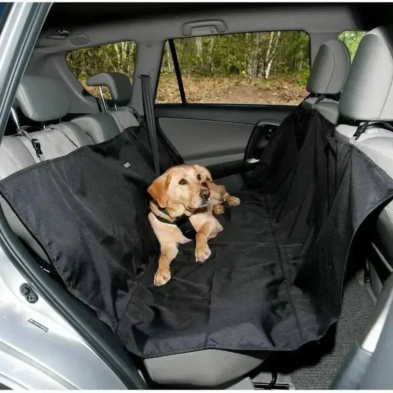 Dog Car Seat Cover for Back Seat Oxford Cloth Durable Scratchproof Dog Hammock Pet Seat Cover Protector for Cars Trucks and SUVs