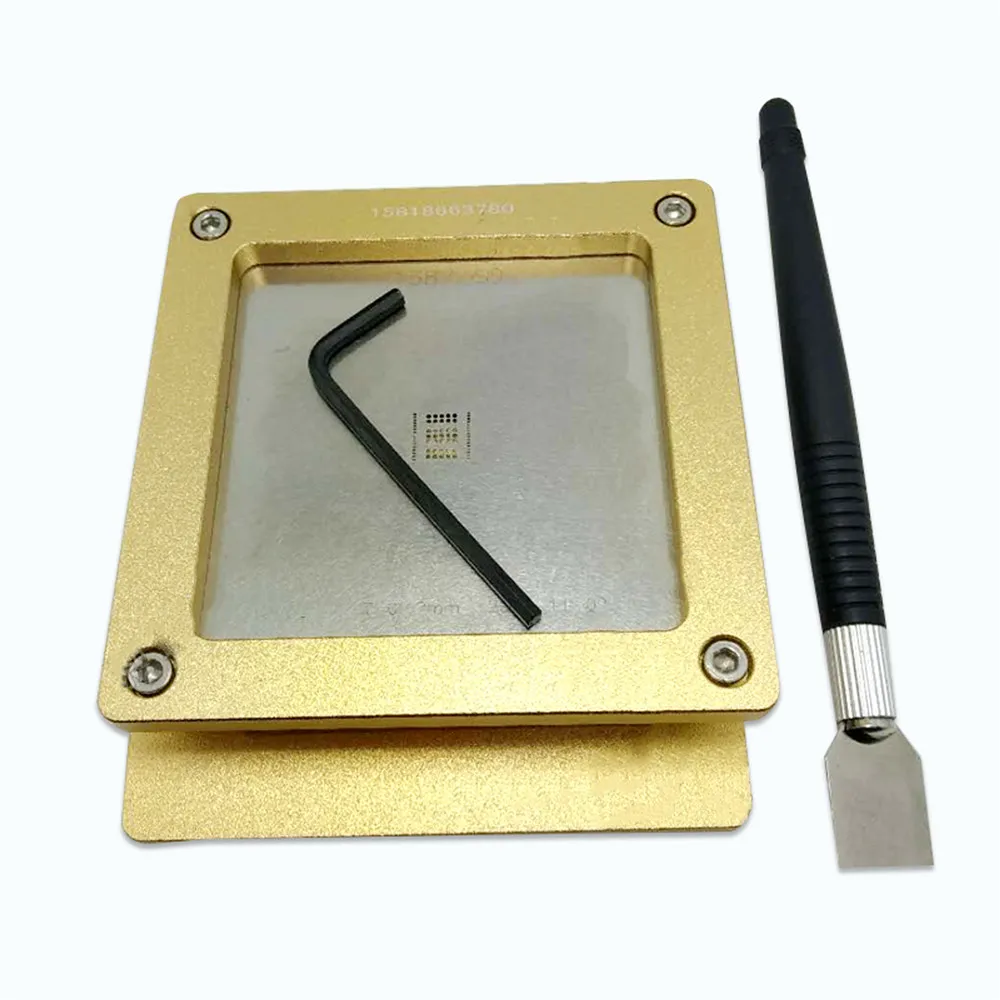 

Hash Board Tin Tool Repair Chip Plate Holder Tin Fixture BM1387 For For Antminer S9 S9J T9+