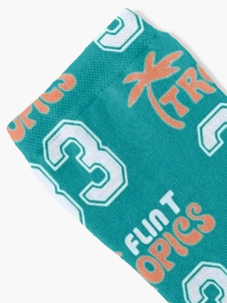 Flint Tropics Socks Rugby basketball Running christmas stocking Ladies Socks Men's