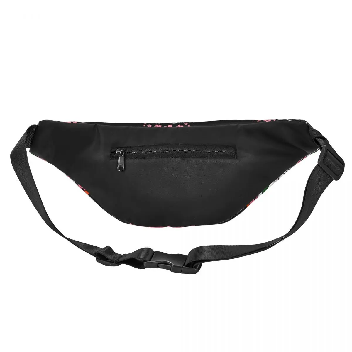 Cool Demon Slayer Kimetsu No Yaiba Fanny Pack for Running Men Women Nezuko Kamado Sling Crossbody Waist Bag Phone Money Pouch