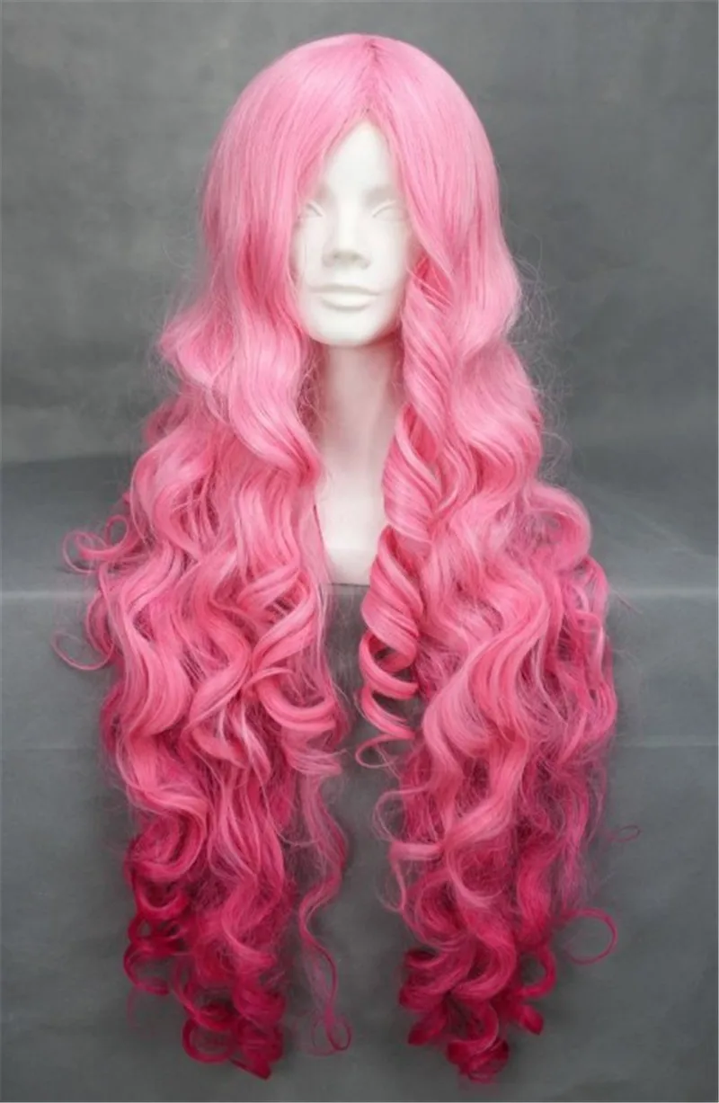 Prince of Songs Tsukimiya Ringo Tsukimiya Harajuku Pink Gradient cosplay Wig