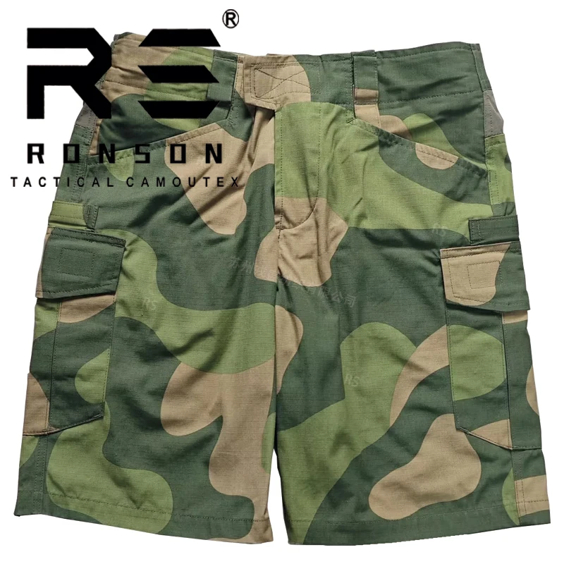 West German Swamp Type 2 Camouflage Tactical Shorts G3 Short pants Wear-resistant Anti-scratch Customized Color