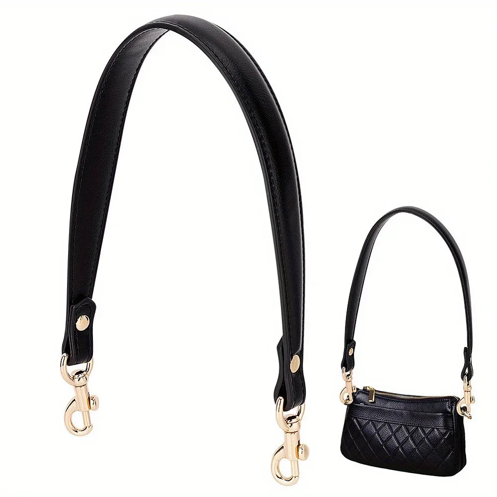 1Pc Replaceable Leather Handbag Straps - Adjustable Shoulder & Crossbody Bag Straps for Women - Stylish Purse Accessories