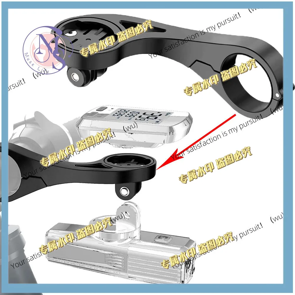 Bike Computer Mounting Bracket For Garmin Edge 25 130 200 500-530 800-830 For 31mm Handlebar Hanging Sports Camera Headlight