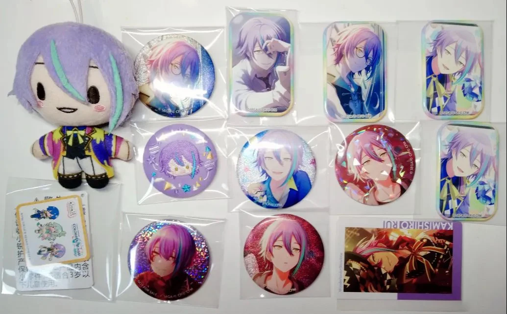 10 cm Pjsk Plüsch-Schlüsselanhänger Projekt Sekai Kamishiro Rui Gefüllter Plüsch-Anhänger Yoisaki Kanade Kawaii Rucksäcke Ornamente Spielzeug Geschenk – Detail 2