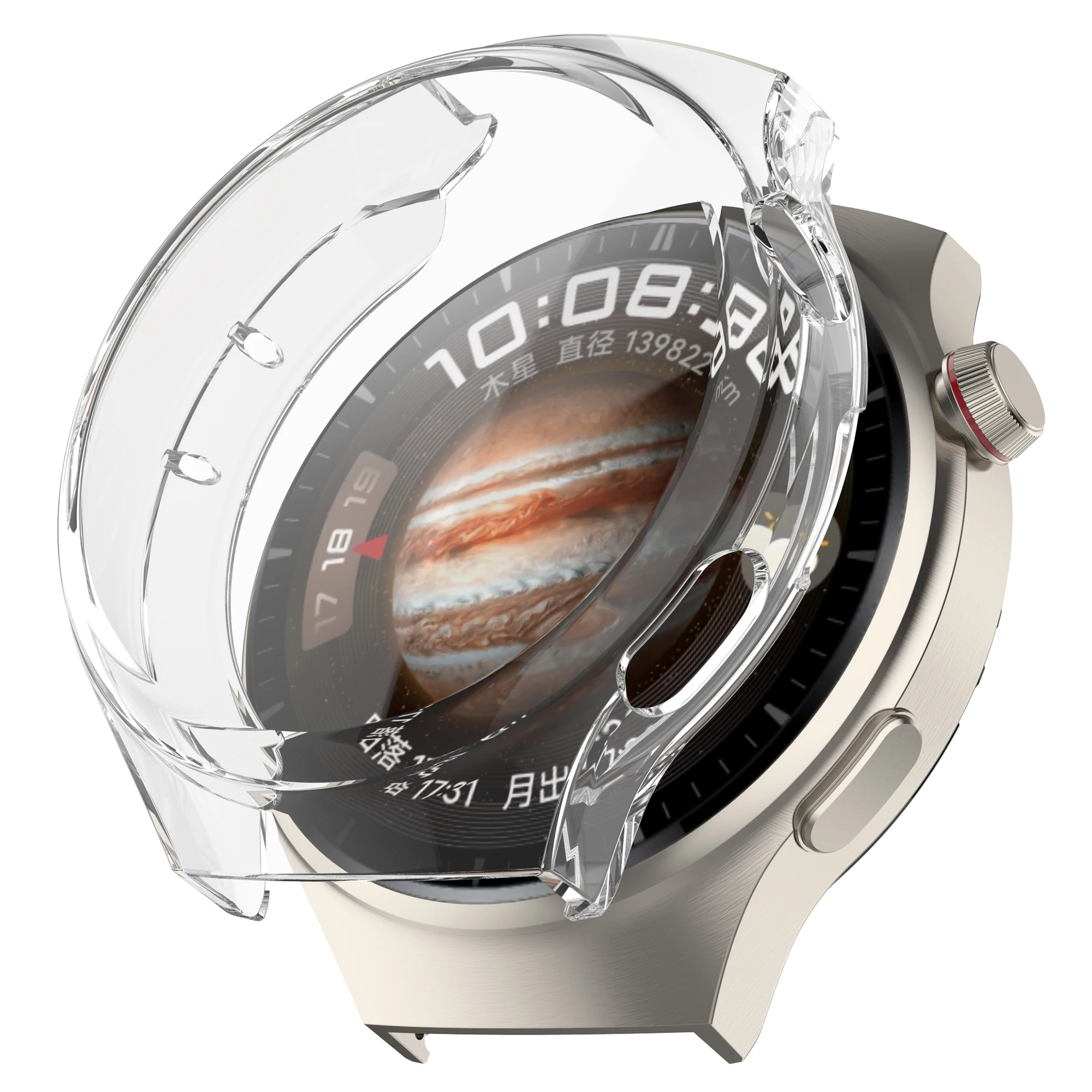 

Для Huawei Watch 4, чехол для часов из ТПУ, прозрачный защитный чехол с полным покрытием