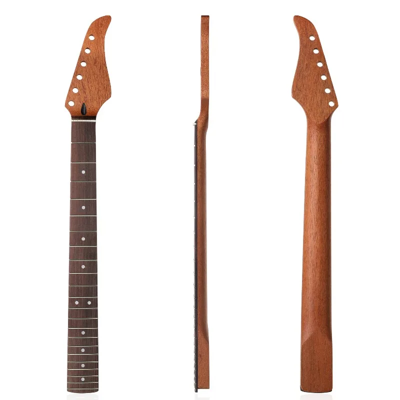 22 Frets Electric Guitar Neck Solid Wood Exquisite Smooth High-density Guitar Neck Musical Instrument Accessories for Suhr ST
