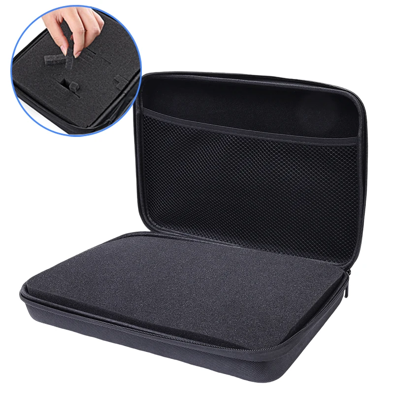 DIY Foam Storage Bag Customized Travel Zipper Box Case For Outdoor Tool Accessories Shockproof Camera Lightweight Collection Bag