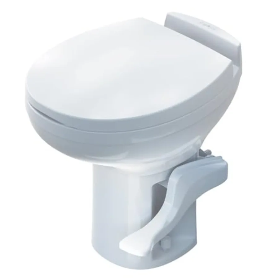 Toilet AM RESIDENCE LO WHITE for residential use, ceramic, white, space-saving design