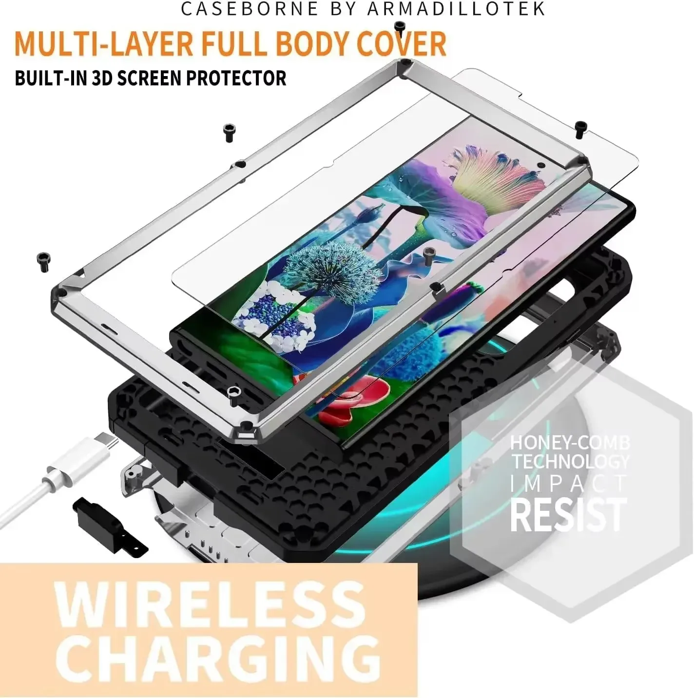 Aluminum Metal Armor Phone Case For Samsung S25 Ultra S25 Plus Rugged  Duty Shockproof Sliding Lens Cover Screen Protector S25