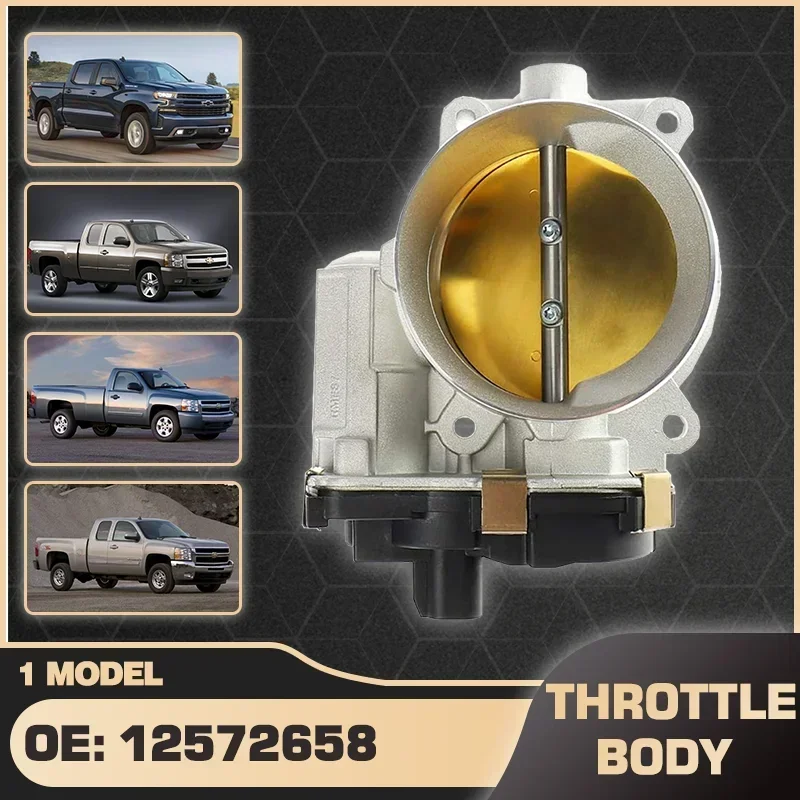 Cuerpo del acelerador para Chevrolet Silverado 1500 V8 4.8L 5.3L 6.0L Chevy Silverado 2500 HD 6.0L Chevy Silverado 3500 6.0L 2007-2008