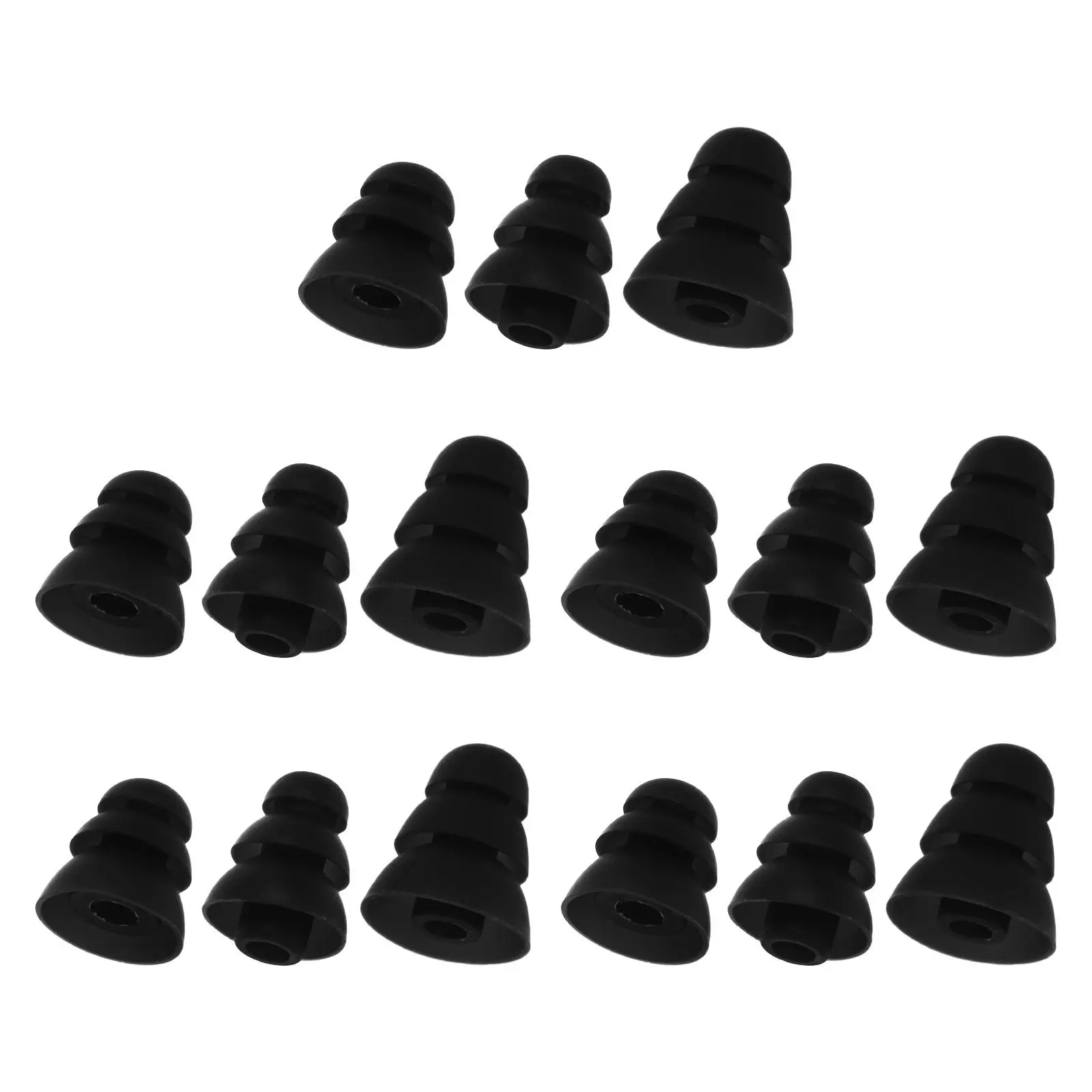 

15Pcs Silicone Earbud Covers Replacement Tips Soft Protective Covers Earphone Noise Reduction Accessory Parts