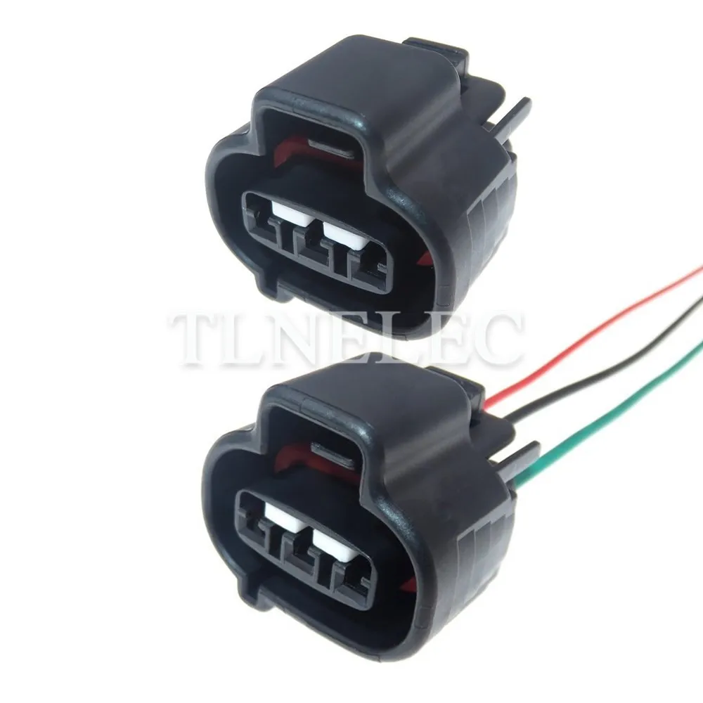 3 Pin Way Car Sealed Connector with Wires Auto Wire Harness Sockets DS-BN-3F-GR 90980-11145