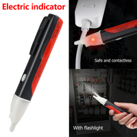 1-3Pcs Electric indicator AC 90-1000V Voltage Detector Test Pen Professional Sensitivity LED Lights Non-Contact Induction Pen