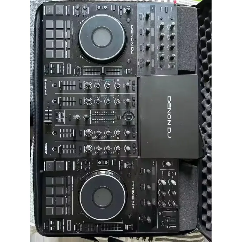

НОВАЯ 4-дековая автономная система DJ-контроллера PRIME4XUS Prime 4 — с 10-дюймовым сенсорным экраном, готовая к отправке