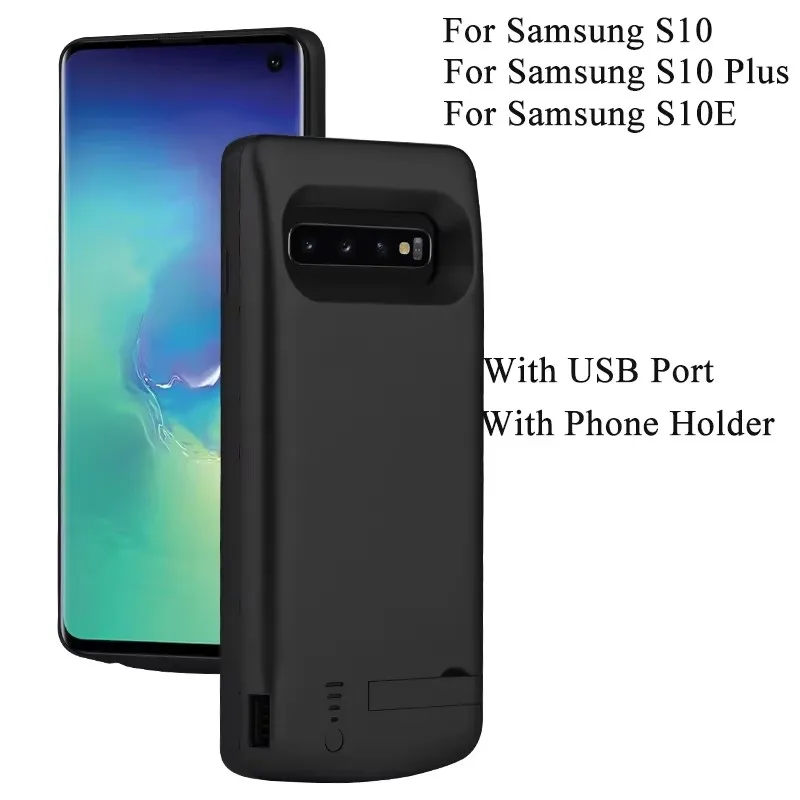 

Battery Charger Case For Samsung Galaxy S10 S10E Power Case External Battery Case Powerbank Charging Cover For Samsung S10 Plus