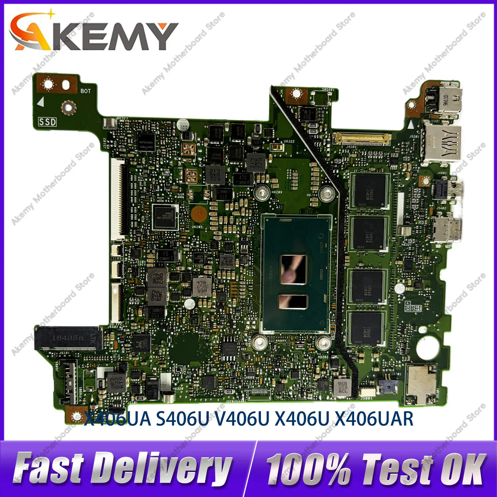 x406ua-laptop-motherboard-for-asus-vivobook-k406u-s406u-v406u-x406uar-x406u-x406uas-x406ua-mainboard-with-i3-i5-i7-cpu-tests-ok