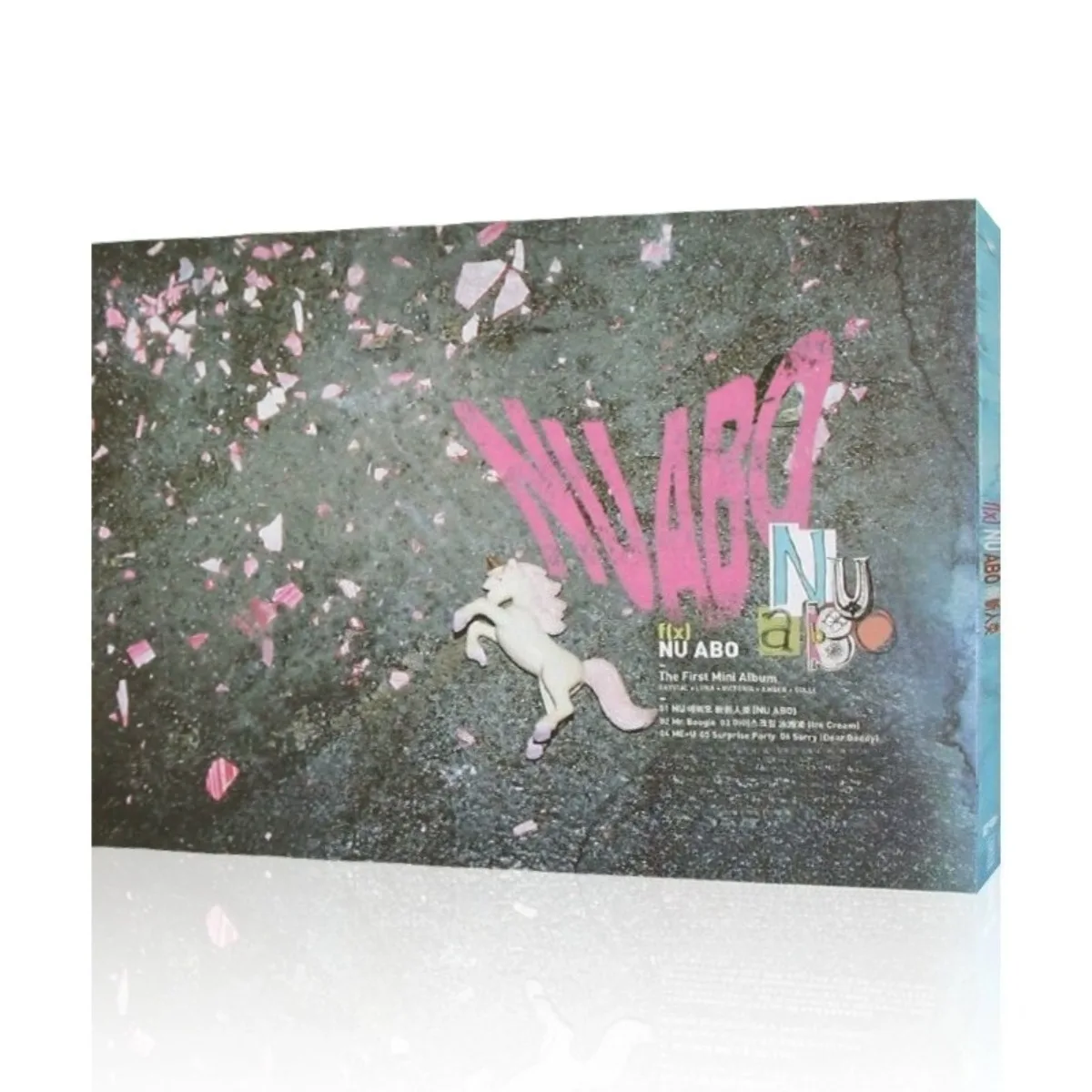 قرص مضغوط لألبوم F(x) "NU ABO" - K-Pop & J-Pop Creative Hits، قرص موسيقي قابل للجمع لمحبي المجموعة #4