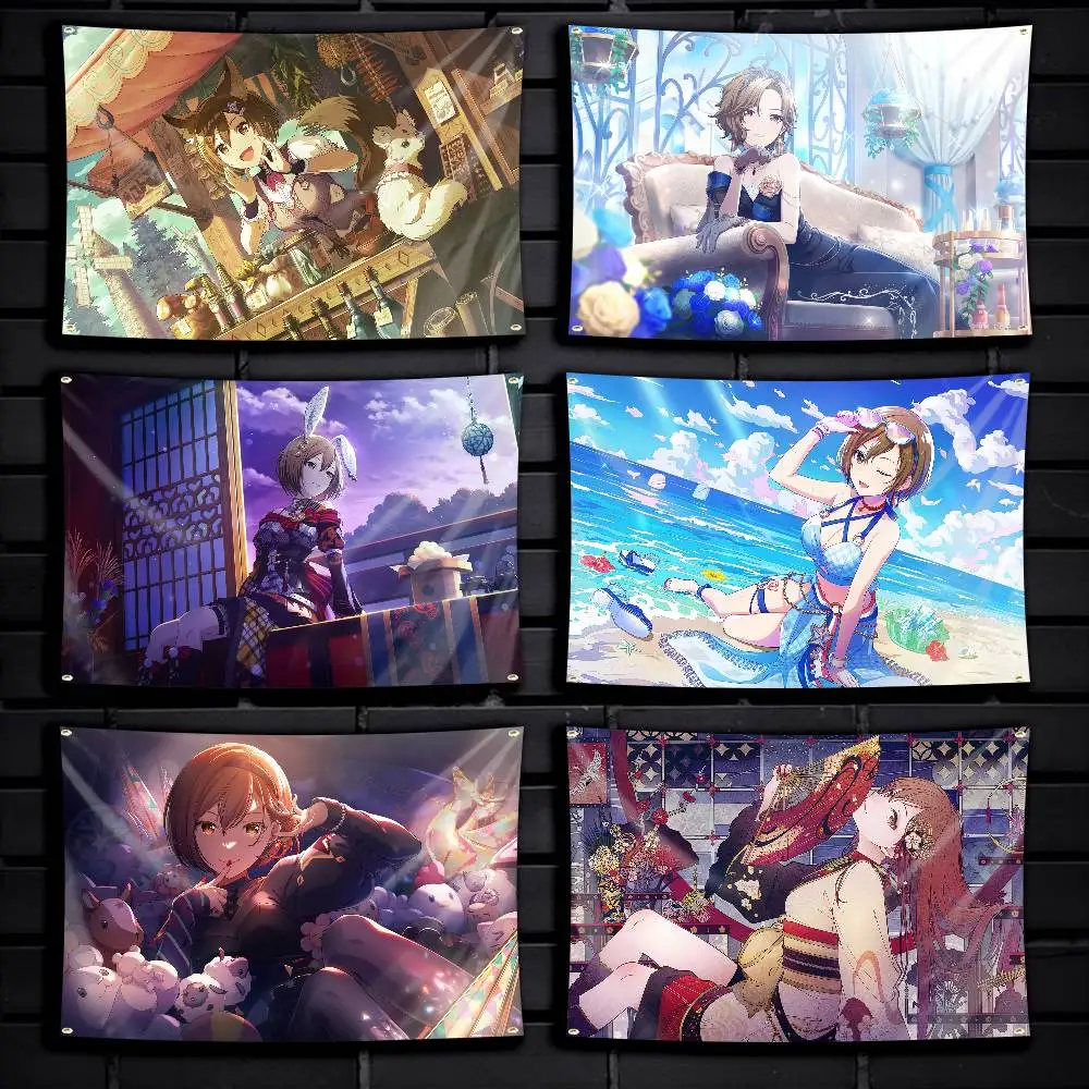 Mesmerizer M-MEIKO-S Official Art Flag Tapestry Banner for Bedroom Living Room Outdoor Camping Custom Supported