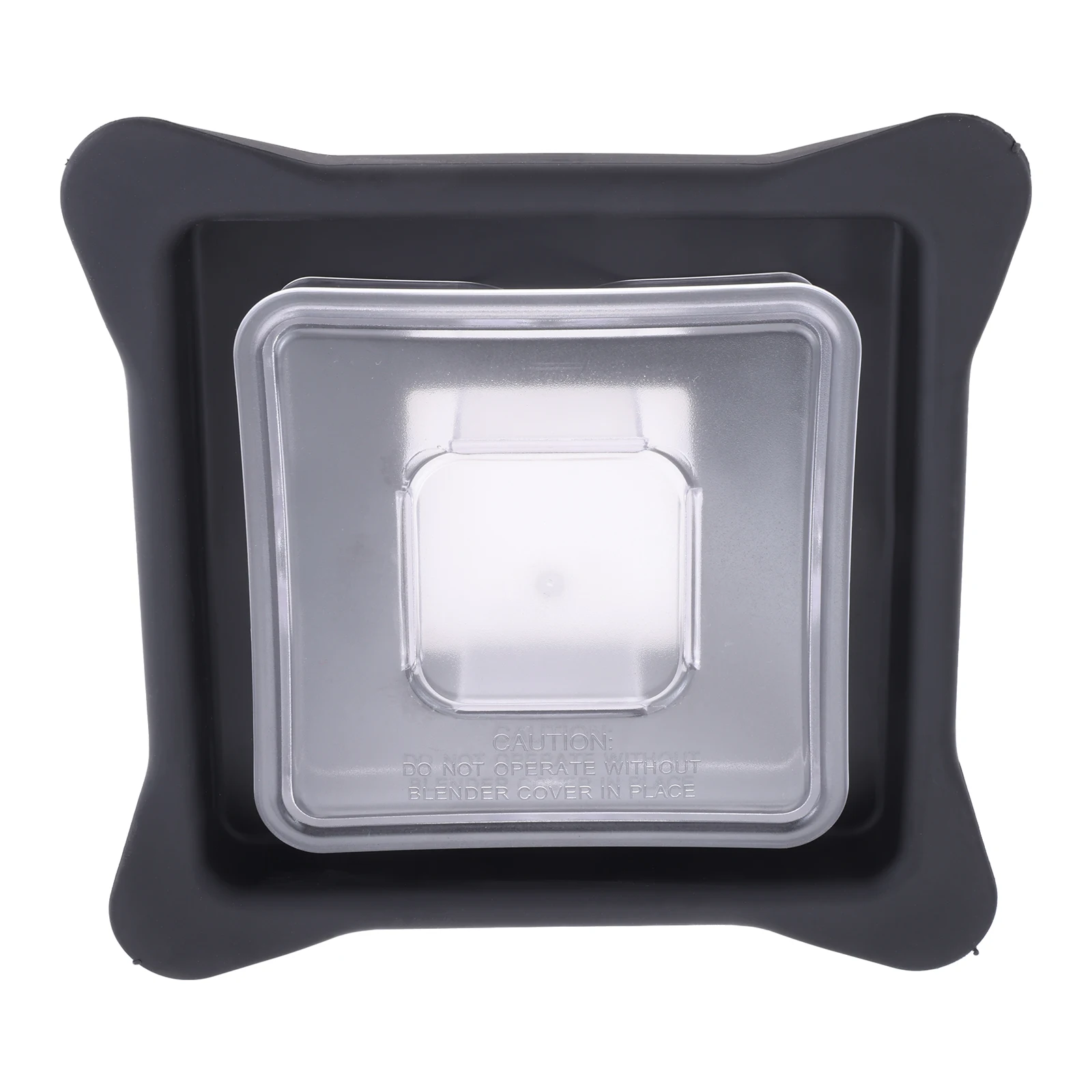 1PC Commercial Blender Lid With TPE Rubber Gripper Edge Replacement For Blendtec WildSide+ FourSide Rebel XR Blender Jar