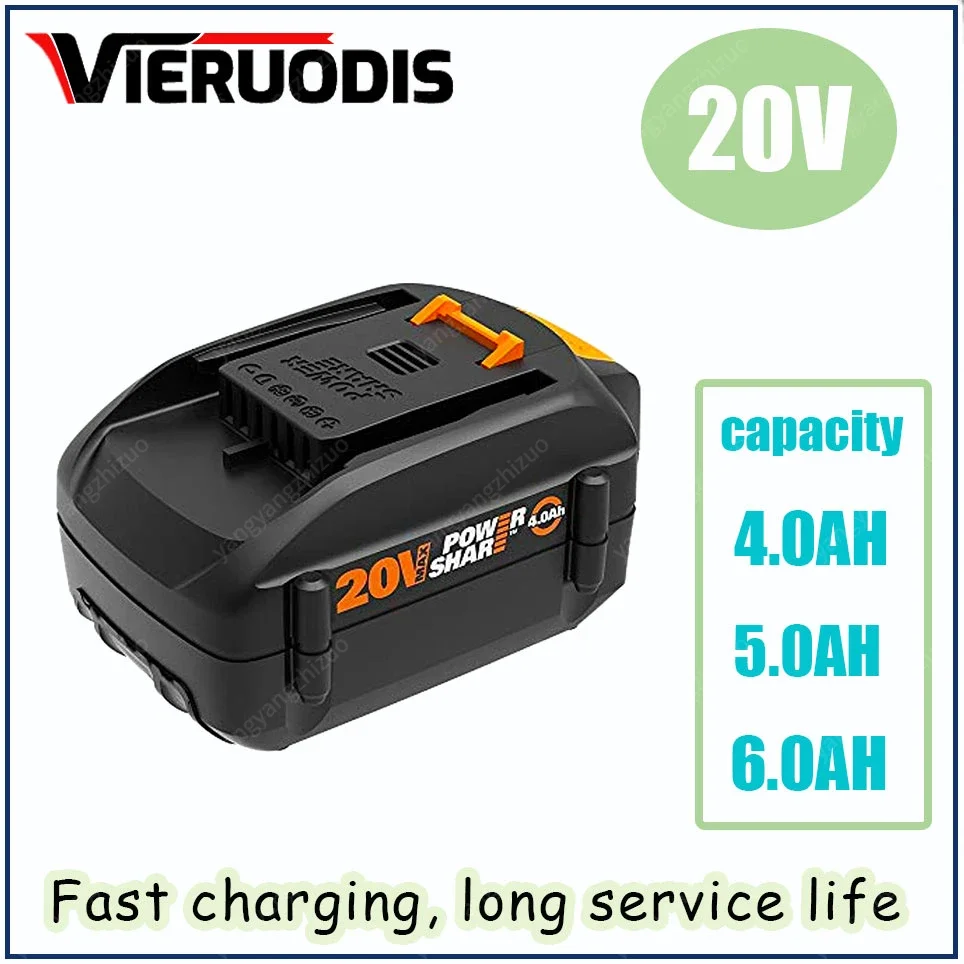 

Original For WORX brand new genuine WA3578 - PowerShare 20V 4.0AH/5.0AH/6.0AH lithium-ion large-capacity battery