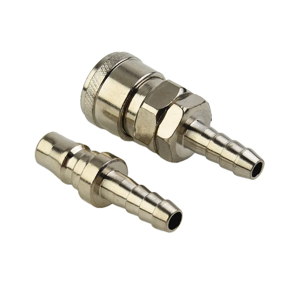 8mm SH20 PH20 Quick Connect Air Hose Fittings Set Round Straight Connector For Compressor Pneumatic Tools Easy To Use Versatile