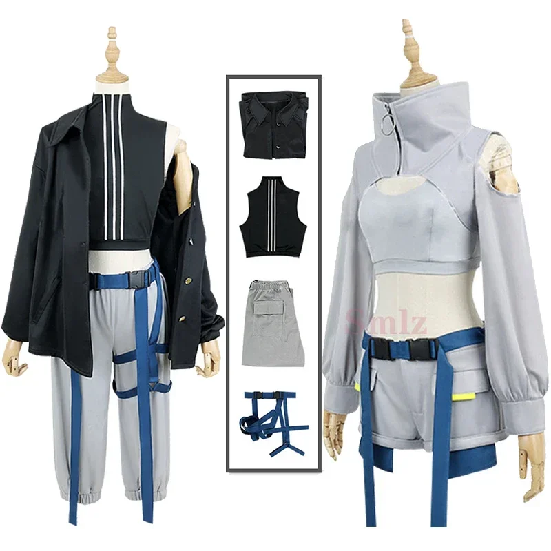 Disfraz de Cosplay de Anime Rin Len para mujer, uniforme completo, ropa sexy para fiesta de Halloween