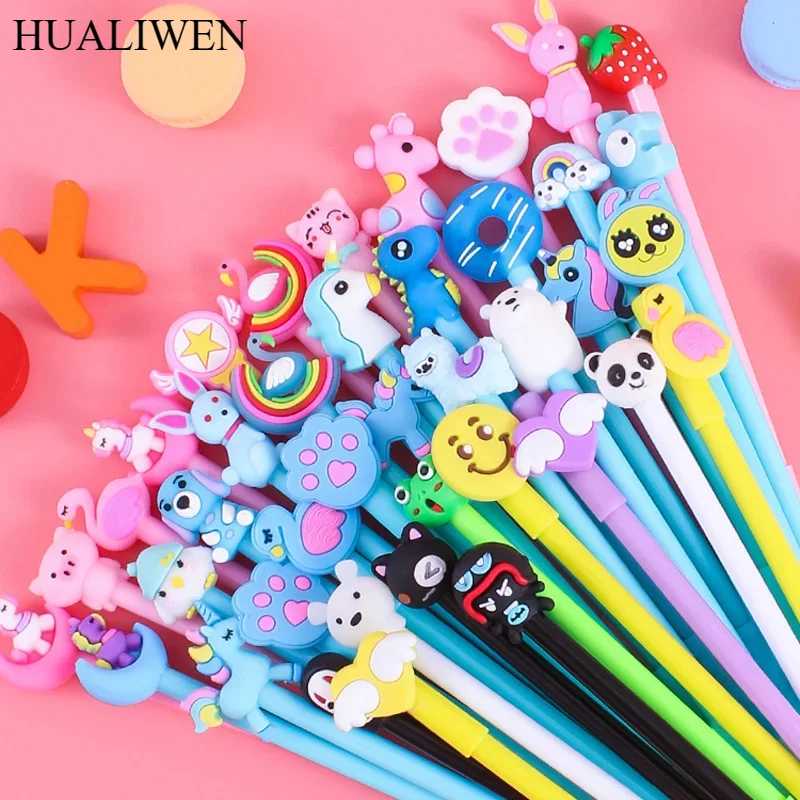 Gel Pen Lucky Random Partten Pens Set Stationery School Supplies School Stationery Office Suppliers Kids Gifts