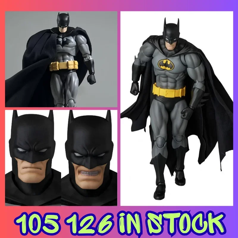 Comic Hush Ver Mafex 105 Blue 126 Black Batman Figure Ct Toys DC Articulated Classic Collectible Model Toy IN Stock
