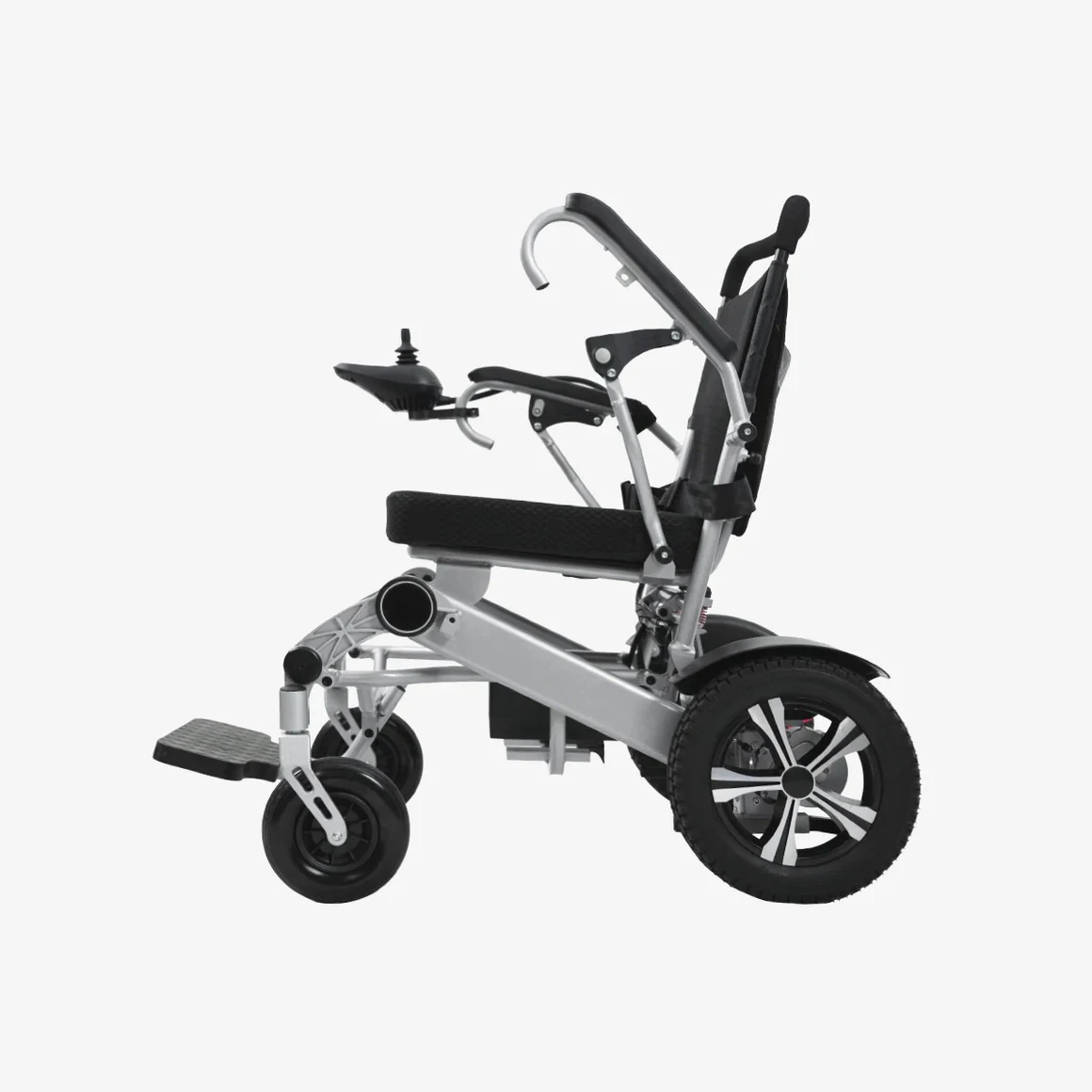 

Professional Manufacturing Lightweight Folding Smart Brake Disabled Portable Anti-tilt Electric Wheelchair