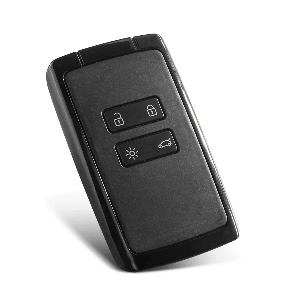 KEYYOU 1PCS Smart Remote Car Key Case per Renault Megane 4 Talisman KALEOS Kadjar Espace 5 Fob 4 Buttrons Key Card