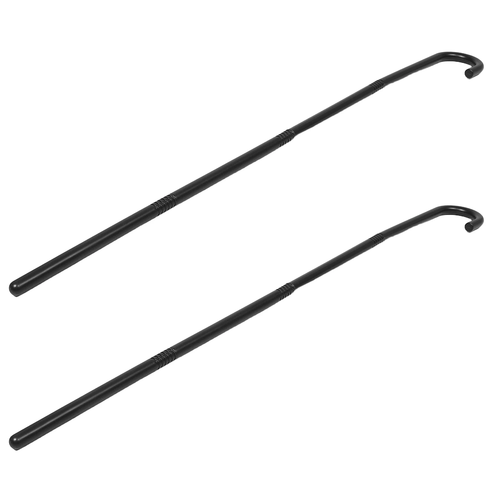 

2pcs Cane Stick Refined Theatrical Dance Prop Lightweight Plastic Crutch For Jazz Carnival Party Stage Costume Accessory