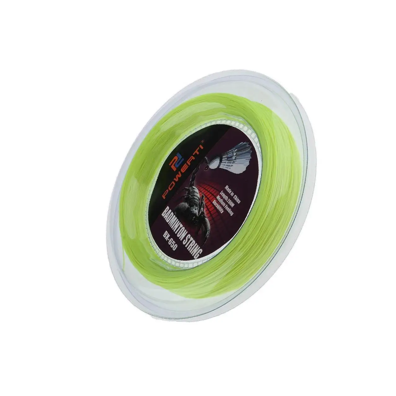 Durable Nylon Badminton Racket String High Flexibility Black