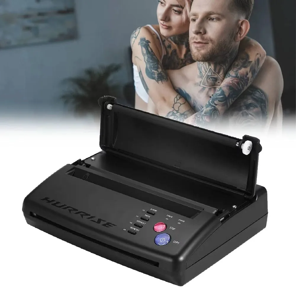 A4 Tattoo Transfer Printer Thermal Copier – Tattoo Stencil Machine with Transfer Paper for Temporary & Permanent Tattoos