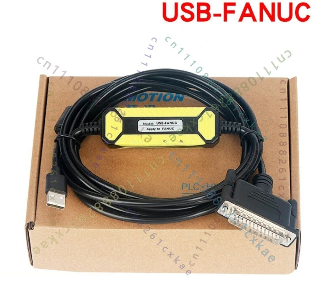 1PC For Serial Data Download Cable USB To DB25 Pin CNC RS232