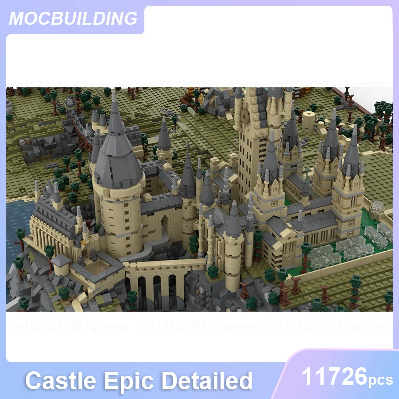 Castle Epic Detailed Build MOC Blocks DIY Assemble Bricks Architecture Educational Creative Collect Display Toys Gifts 11726PCS