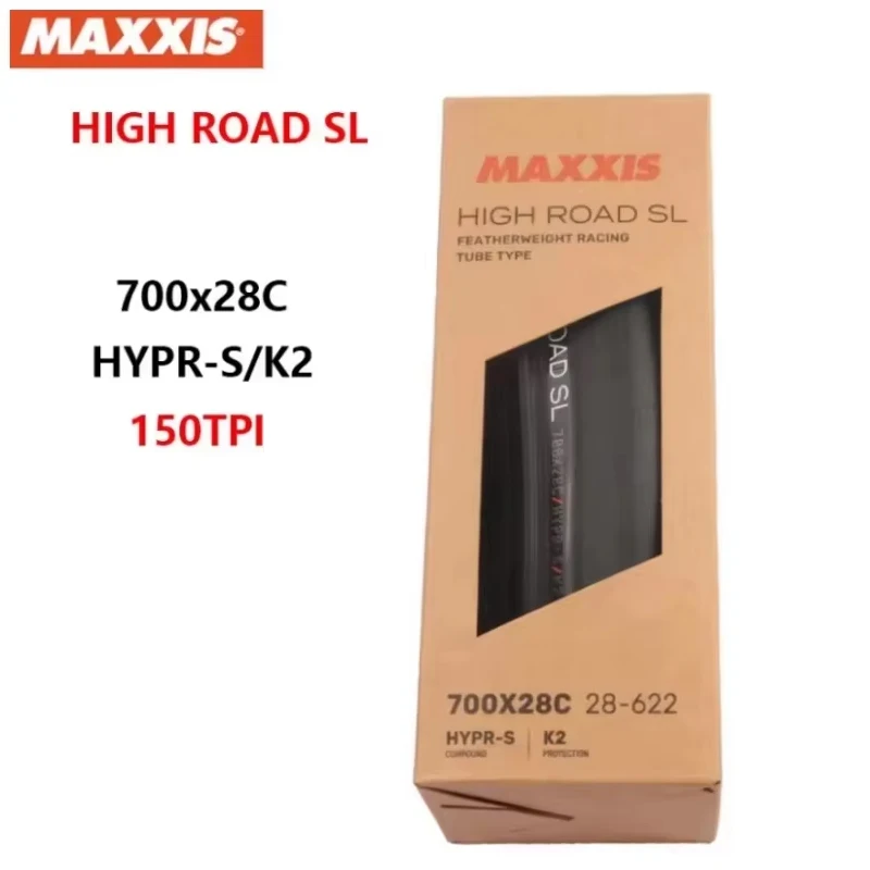 MAXXIS HIGH ROAD SL 700x25C チューブタイプ MAXXIS New HIGH ROAD SL Road Bicycle Tires Ultra light Tubeless