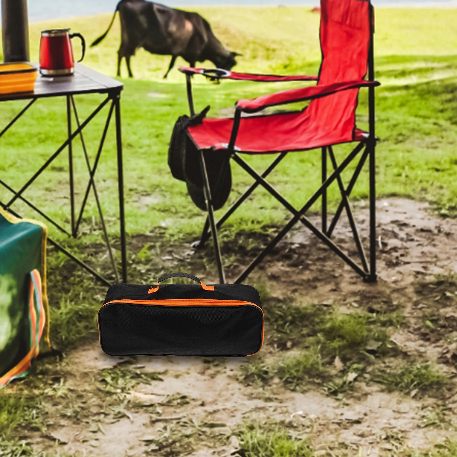 

Versatile Grill Accessory Storage Solution Holds All Your Bbq Tools Convenient Carry Case for Camping and Travel Needs