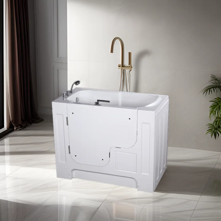 Therapeutic Elder Bathtubs,old Man Deep Walk in Bathtub for Seniors,double Walk in Bathtub