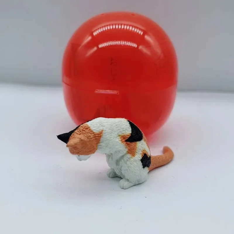 Yell Japan Gashapon Capsule Toy Figurine Cute Raccoon Shiba Inu Rabbit Clasp Bowing Animal Cat Action Figure Model Anime Gift