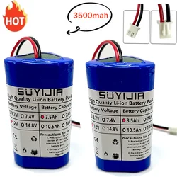 New 12V 18650 Battery Pack 3500mah 3S1P Li-ion Rechargeable Batteries with BMS Lithium Cells Protection Board +12.6V Charger